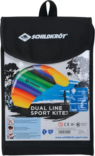 Vista 5 de Schildkröt Dual Line Sport Kite (1.6 y 1.3).