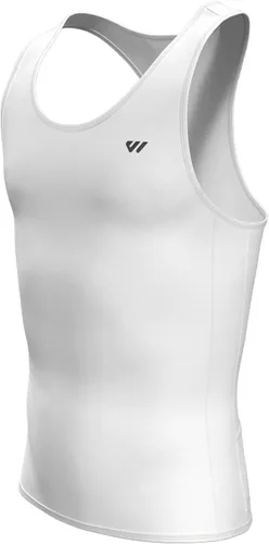 Vista 4 de Lo.gas Camiseta de ciclismo sin mangas para hombre, capa base de ciclismo transpirable y ligera con bolsillo trasero chaleco deportivo