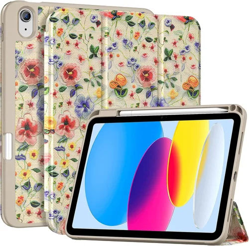 Vista 24 de ProCase Funda para iPad (A16) de 11ª Generación de 11 Pulgadas 2025/iPad de 10ª Generación de 10.9 Pulgadas 2022 con Soporte para Lápiz, Funda