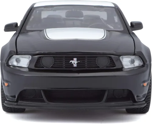 Vista 2 de Maisto M31269 Ford Mustang - Coche coleccionable a escala 1:24, color negro mate
