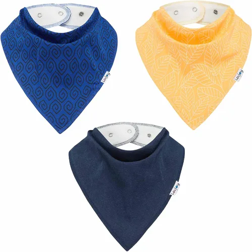 Vista 19 de Lovjoy Baberos tipo bandana grandes – Baberos para necesidades especiales – Para niños mayores, jóvenes y adultos – Práctico, absorbente y elegante