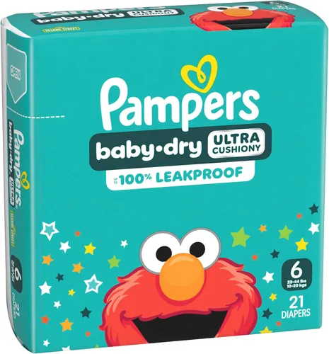 Vista 12 de Pampers Pañales Secos para Bebés Tamaño 6-21 ct
