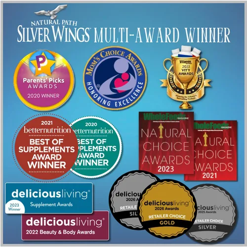 Vista 7 de Natural Path Silver Wings Silver 250ppm Ungüento herbario 1.5 oz. Curación y nutrición de la piel