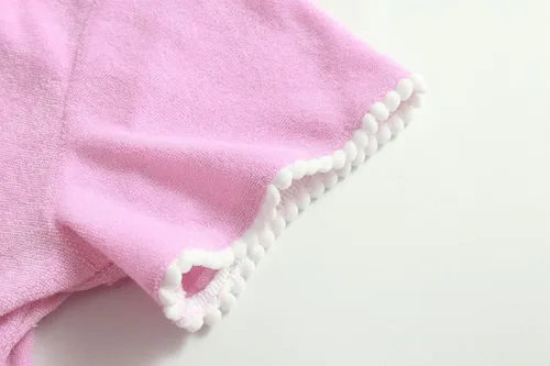 Vista 4 de LUCKYGAL Pareo de natación para niñas con cierre de cremallera para traje de baño con gafas de sol