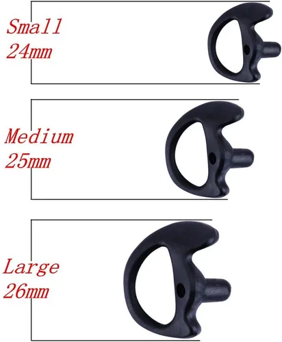 Vista 2 de Reemplazo de auriculares Earmold para kits de audio de tubo de bobina acústica de aire para radio de dos vías Motorola Kenwood