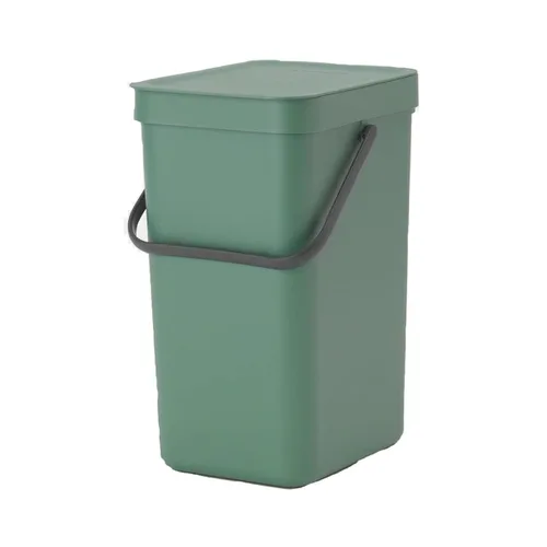 Vista 17 de Brabantia Sort & Go Recipiente de Residuos de 0.8 Galones (Verde Abeto) Cubo de Reciclaje Eficiente en Espacio con Asa, Tapa Extraíble y que
