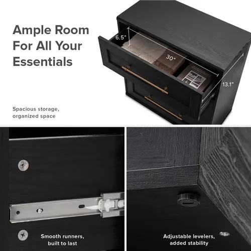 Vista 5 de mopio Blake Centro de entretenimiento de 4 piezas con almacenamiento, cómoda gabinete de almacenamiento modular de granja moderna soporte para TV