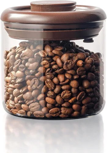 Vista 11 de Contenedor de café, recipiente hermético de almacenamiento de 2 x 10 oz - Transparente