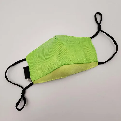 Vista 5 de Máscara LED para niños RGB LED de fibra óptica iluminada para fiestas Rave Halloween máscaras para niños y niñas