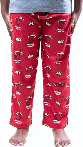 Vista 3 de Ultra Game NBA - Pijama de 2 piezas para niños, conjunto de pantalón y camisa