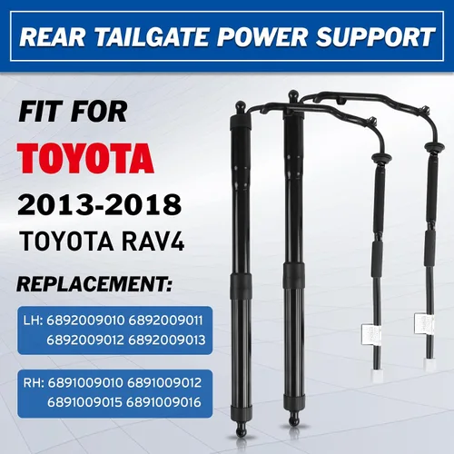 Vista 2 de 1 par de actuadores eléctricos para puerta de elevación compatibles con Toyota RAV4 2013-2018, repuesto # 6891009010, 6892009010
