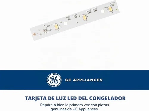 Vista 2 de GE WR55X26671 Placa de luz para refrigerador, pieza original del fabricante de equipos originales (OEM) genuina