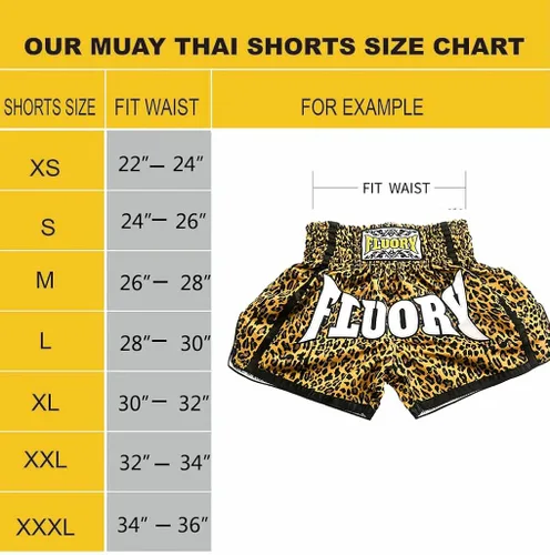 Vista 4 de FLUORY Tamaño de los pantalones cortos Muay Thai XS, S, M, L, XL, 2XL, 3XL, 4XL, pantalones cortos de boxeo para hombresmujeresniños con muchos