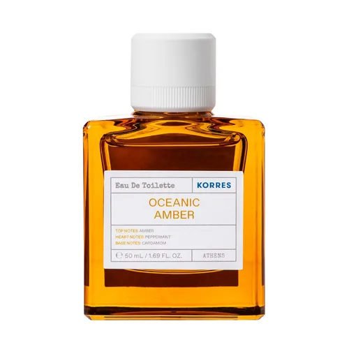 Vista 14 de KORRES Avgoustos Eau de Toilette, espray de higo y cítricos, aroma unisex con bergamota de lavanda mandarina, hoja de limón y higo medio, base