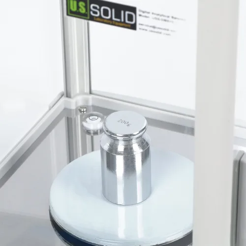 Vista 8 de U.S. Solid balanza de precisión digital analítica, para laboratorio, 0.001 g, 1 mg, 100 g