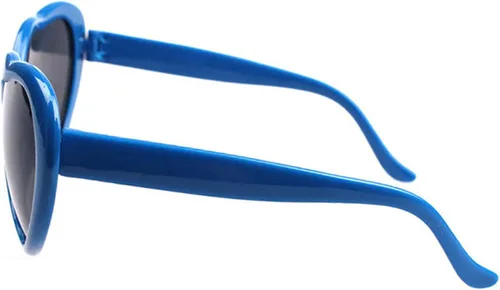 Vista 3 de Armear - Lentes grandes de sol para mujer, diseño retro con forma de corazón UV400