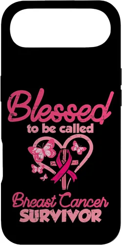 Vista 27 de Blessed Breast Cancer Survivor Awareness Christian Women Case for iPhone 17