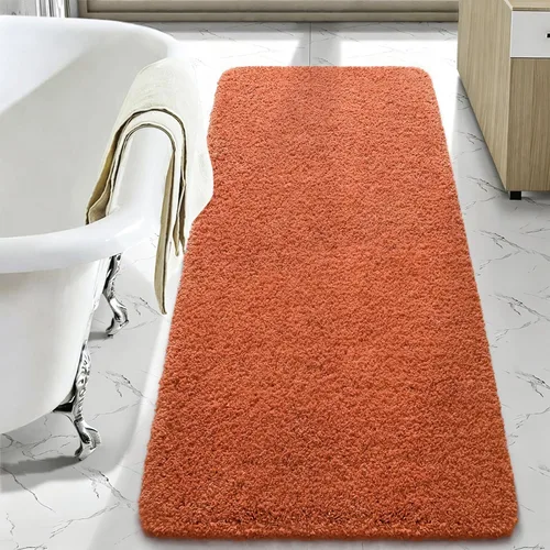 Vista 41 de LOCHAS Alfombra de baño de microfibra antideslizante de 36 x 24 pulgadas Gris