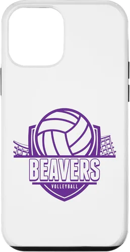 Vista 16 de Beavers Volleyball Back to School Spirit P Case for iPhone 17