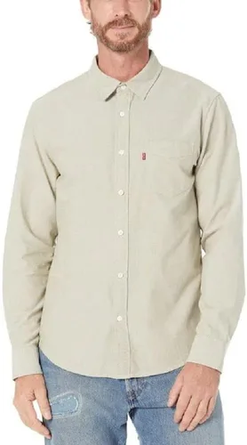 Vista 9 de Levi's - Camisa clásica de manga larga con 1 bolsillo con botones para hombre Caviar