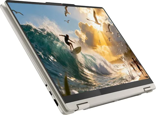 Vista 2 de Lenovo Yoga 7 Laptop 2 en 1 de 16" pantalla táctil 2K, AMD Ryzen AI 5 340 hasta 4.8GHz, 16GB LPDDR5X, 1TB SSD, WiFi 7, teclado retroiluminado