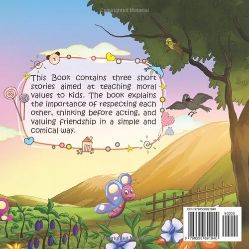Vista 2 de Moral Stories - Pearls of Wisdom A children's book about respect, rationality, and friendship for kids aged between 3-8 (Moral Stories Picture Books)