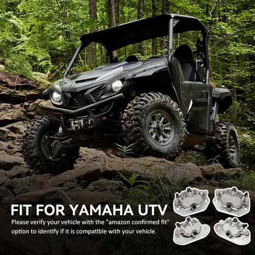 Vista 7 de M MATI Pinza de freno delantera y trasera para Yamaha Viking 700 Wolverine X2 X4 700 850 2014-2022 1XD-2580T-00-00 1XD-2580W-00-00