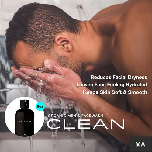Vista 4 de MINAMUL Lavado facial para hombre – Exfoliante orgánico espumoso Limpiador facial profundo diario para el acné Seguro para tipos de piel grasa