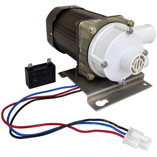 Vista 2 de IMM Reemplazo del motor de máquina de hielo para motores Hoshizaki S-0730 de máquinas de hielo Incluye placa de montaje, cable de 14 pulgadas
