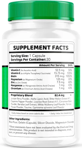 Vista 7 de Celsium Glyco Optimizer Capsules, Celsius Glyco, Celsius Glyco Optimizer Opiniones, Celsium Advanced Formula 30 Cápsulas durante 1 mes