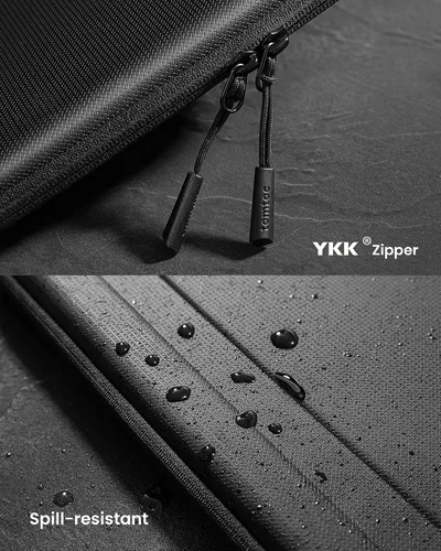 Vista 9 de Tomtoc Funda para laptop, funda para dispositivo electrónico portátil, funda protectora para MacBook Pro y MacBook Air de 14 pulgadas con carcasa