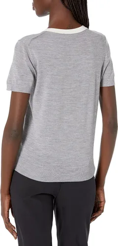 Vista 2 de Theory Camiseta básica de lana para mujer Trim
