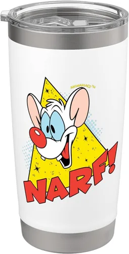 Vista 9 de Pinky and the Brain Narf - Vaso aislado de acero inoxidable