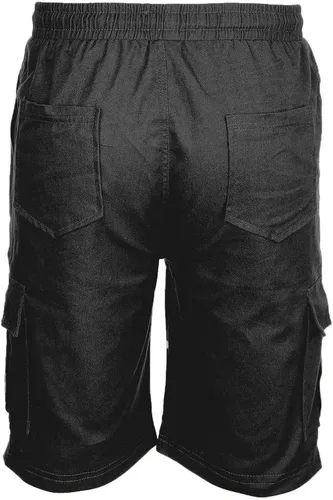 Vista 4 de Pantalones cortos casuales para hombre, atléticos, trabajo, playa, entrenamiento, golf, verano, transpirables, baloncesto, pantalones cortos