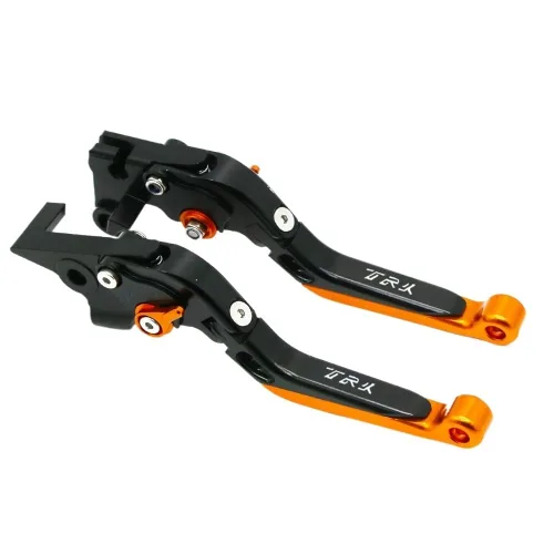 Vista 16 de Brake Clutch Lever for Be&Nelli Jinpeng 502 TRK502 TRK 502X 2018-2023 Motorcycle CNC Adjustable Extendable Handle Bar Folding Brake Clutch Levers