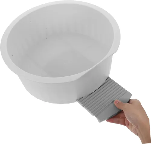 Vista 4 de SECFOU 1 Unidades Ropa Interior Lavabo Gris Pañal de Mano Rectangular Portátil Bañera Recién Nacido Sin Lavado Japonés Hogar con Tabla Tabla Cubo