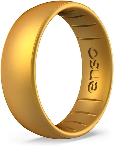 Vista 12 de Enso Rings - Anillo de silicona Classic Elements Fabricado en los Estados Unidos Cómodo, transpirable y seguro