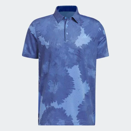Vista 5 de adidas Men's Flower Mesh Golf Polo Shirt