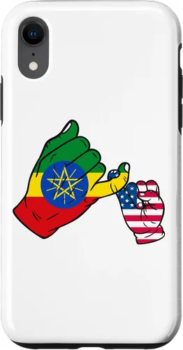 Vista 8 de iPhone 15 Parent and child Ethiopia USA family Case