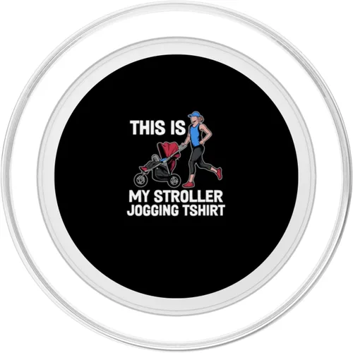 Vista 2 de Jogging Stroller Baby Running Buggy Workout Cardio Fitness PopSockets MagSafe PopGrip for iPhone