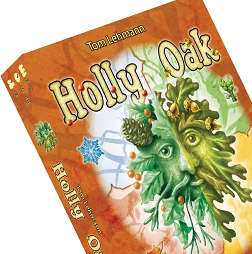 Vista 3 de Rio Grande Games Holly Oak - Juego de cartas de estrategia, toma de trucos, tema de temporada, 3-5 jugadores, a partir de 14 años