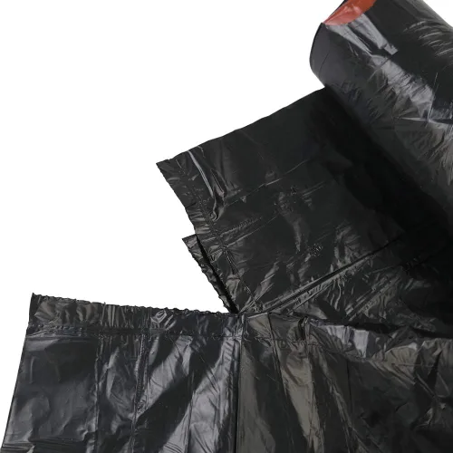 Vista 3 de Bolsas de basura pequeñas con cordón de 4 galones, bolsas de basura negras, 108
