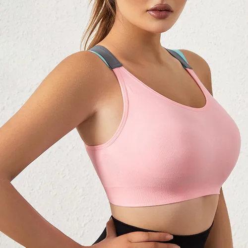 Vista 2 de Womens Unlined Bras Zury Water Wave Hair Blue Suit Front Maternity Top Nursing for Moms White Strappy Top Travel Needs