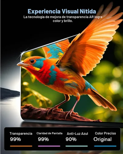 Vista 3 de Protector de pantalla brillante para Tesla Model Y 2026 Juniper Premium/Performance (más claro y suave), protector de pantalla de vidrio templado