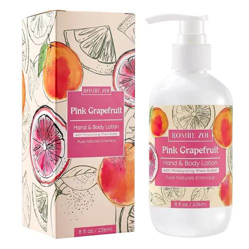 Vista 17 de ROMIIE ZOI Loción diaria para manos y cuerpo con manteca de karité hidratante - Jardín de primavera con aroma a felicidad botánica - 236 ML / 8 FL OZ