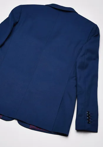 Vista 3 de Isaac Mizrahi Traje de mezcla de lana de corte ajustado de 2 piezas para niño