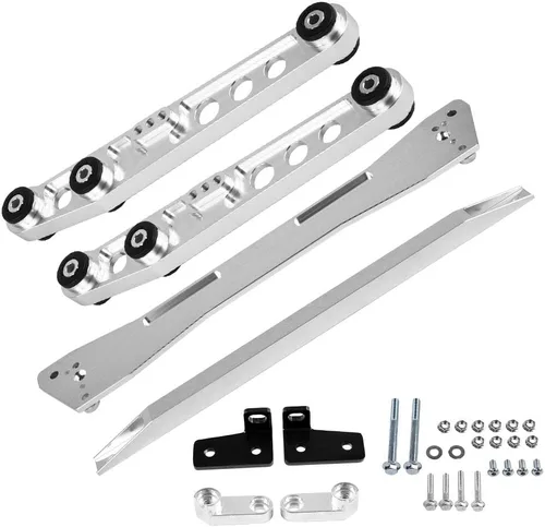 Vista 9 de Brazos de control inferiores traseros para 1992-1995, brazo de inclinación ajustable de aluminio CNC con buje mejorado, kit de brazo de control