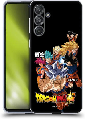 Vista 60 de Head Case Designs Funda de gel con licencia oficial de Dragon Ball Super Group Future Trunks Arc Characters [protección de grado militar] compatible
