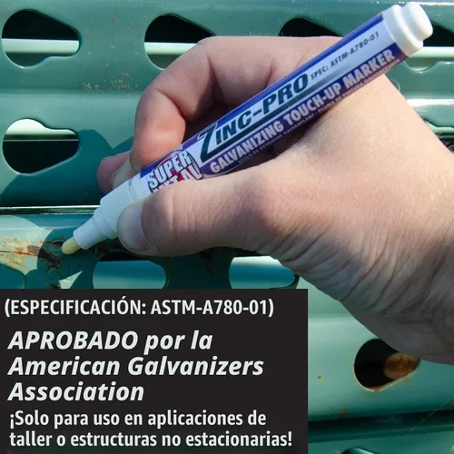 Vista 6 de Zinc-Pro Marcador de retoque galvanizado, 0.3 fl oz [3 unidades]
