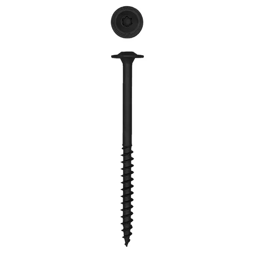 Vista 24 de SPAX Tornillos de retraso de madera estructural con cabezal de arandela exterior de 1/4" x 2-1/2", broca Torx T-Star (50 EA) incluida, resistente a